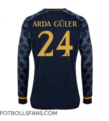 Real Madrid Arda Guler #24 Replika Bortatröja 2023-24 Långärmad